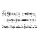 JIMS, bearing transmission mainshaft