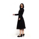 Queen Kerosin Motor Queen swing dress black