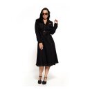Queen Kerosin Motor Queen swing dress black
