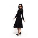 Queen Kerosin Motor Queen swing dress black