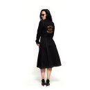 Queen Kerosin Motor Queen swing dress black