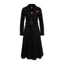 Queen Kerosin Motor Queen swing dress black