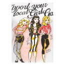Queen Kerosin Local GirlGang t-shirt offwhite