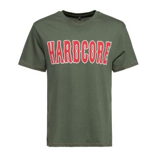 King Kerosin Hardcore t-shirt olive