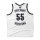 WCC 55 Basket game jersey white