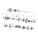 JIMS, oil seal transmission maindrive gear