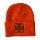 WCC OG roll-up beanie dark orange