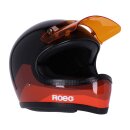 Roeg Peruna 2.0 Mauna Helm schwarz orange glänzend...