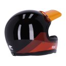 Roeg Peruna 2.0 Mauna Helm schwarz orange glänzend graphic