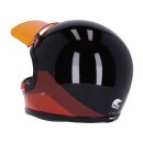 Roeg Peruna 2.0 Mauna Helm schwarz orange glänzend graphic