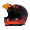 Roeg Peruna 2.0 Mauna Helm schwarz orange glänzend graphic