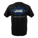 JIMS T-SHIRT BLACK - TRIBAL FLAME- M