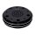 JIMS, cam cover / heat sink. Black