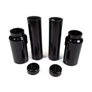 Cult-Werk Gabel Cover Kit 6 teilig schwarz für Harley V-Rod 07-11