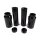 Cult-Werk Gabel Cover Kit 6 teilig schwarz für Harley V-Rod 07-11