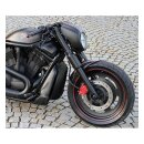 Cult-Werk, 6-piece fork tube cover kit. Gloss black