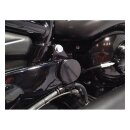 Cult-Werk, swingarm axle bolt cover kit. Gloss black