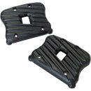 EMD, Sportster Ribster rocker cover set. Black