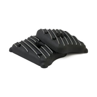 EMD Ribster Rocker Cover Set Black Cut für Harley XL Sportster 04-20