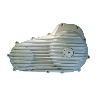 EMD Snatch Primärdeckel gerippt Alu Roh für Harley FLH FLT Touring 07-16