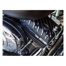 EMD, Twin Cam Snatch rocker cover set. Black Cut