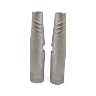 EMD, Bombshell 49 upper fork tube covers. Raw