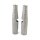 EMD, Bombshell 49 upper fork tube covers. Semi-Polished