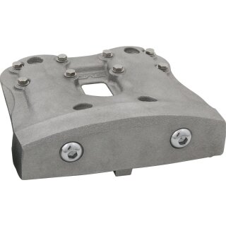 EMD WTF Shovel Style Rocker Cover Raw für Harley XL Sportster 04-21