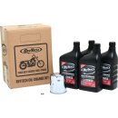 High Performance 4 Qt SAE20W50 Oil Change Kit Chrome Oil...