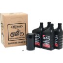 High Performance 4 Qt SAE20W50 Oil Change Kit Extra Long...