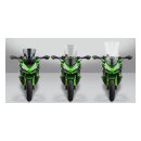 NC VStreamÂ® windshield short dark grey