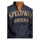 Queen Kerosin Speedway Queens adventure gear shirt blue