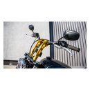 PM, 1-1/4" Phatbar & 9" riser kit. Gold Ops