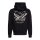 King Kerosin Loud Hotrod college sweat jacket black/white
