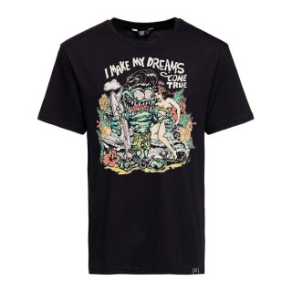 King Kerosin Make My Dreams T-shirt black