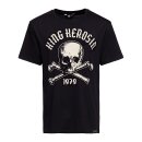 King Kerosin Skull Palma T-shirt black