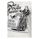 Queen Kerosin Happy Wife t-shirt off white