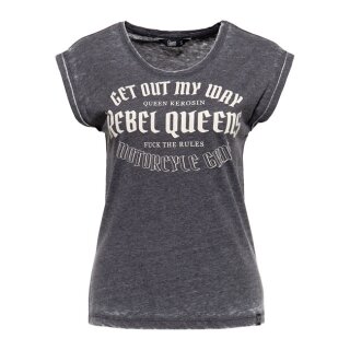 Queen Kerosin Rebel Queens shirt anthracite