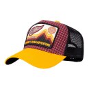 King Kerosin Split The Road trucker cap black/yellow