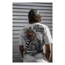 Down-n-Out Life Behind Bars t-shirt grey