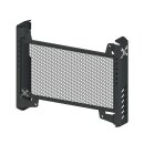 Burly, Slash cut radiator guard. Black