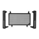 Burly, Slash cut radiator guard. Black