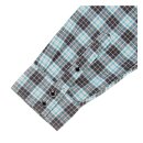 Biltwell Pacific flannel shirt grey/agave/black