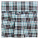 Biltwell Pacific flannel shirt grey/agave/black