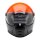 Biltwell Lane Splitter helmet podium gloss orange/grey/black