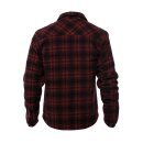 WCC QUILTED GANG JACKET RED/BLACK