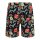 King Kerosin Flower Bath AOP shorts black