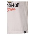 King Kerosin Speedfreak Speedshop T-shirt ecru