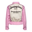 Queen Kerosin Speedway Queens jacket old pink/white