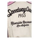 Queen Kerosin Speedway Queens jacket old pink/white